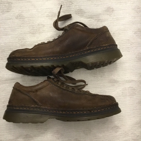 Dr. Martens Perry Oxford Leather Lace Up Shoes Size M8 W9 - Picture 9 of 13